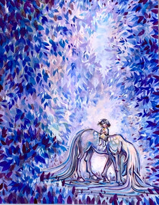 A RIDE THROUGH THE MAGICAL FOREST- Original Artwork