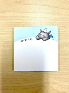 Sticky Note- Fan Art of Totoro | Just a Note to Say 7.2cm x 7.2cm Sticky Note