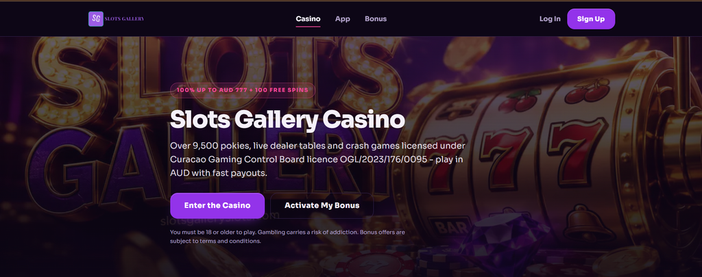 the Slots Gallery bonus rules section
